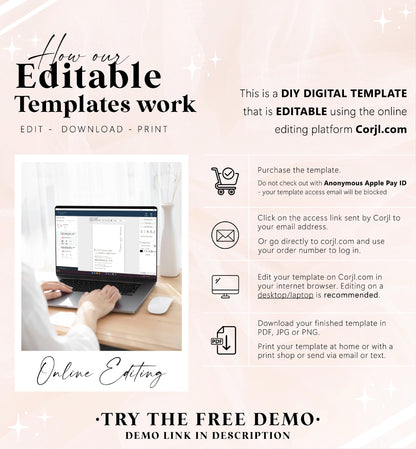 Estelle White | Printable Seating Chart - 3 Banquet Tables