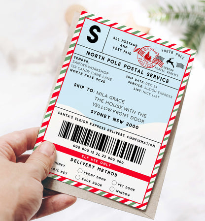 Santa's Workshop Multi | Printable Christmas Special Delivery Tag Templates Bundle