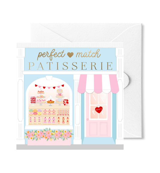 Perfect Match Patisserie Valentine's Day Greeting Card