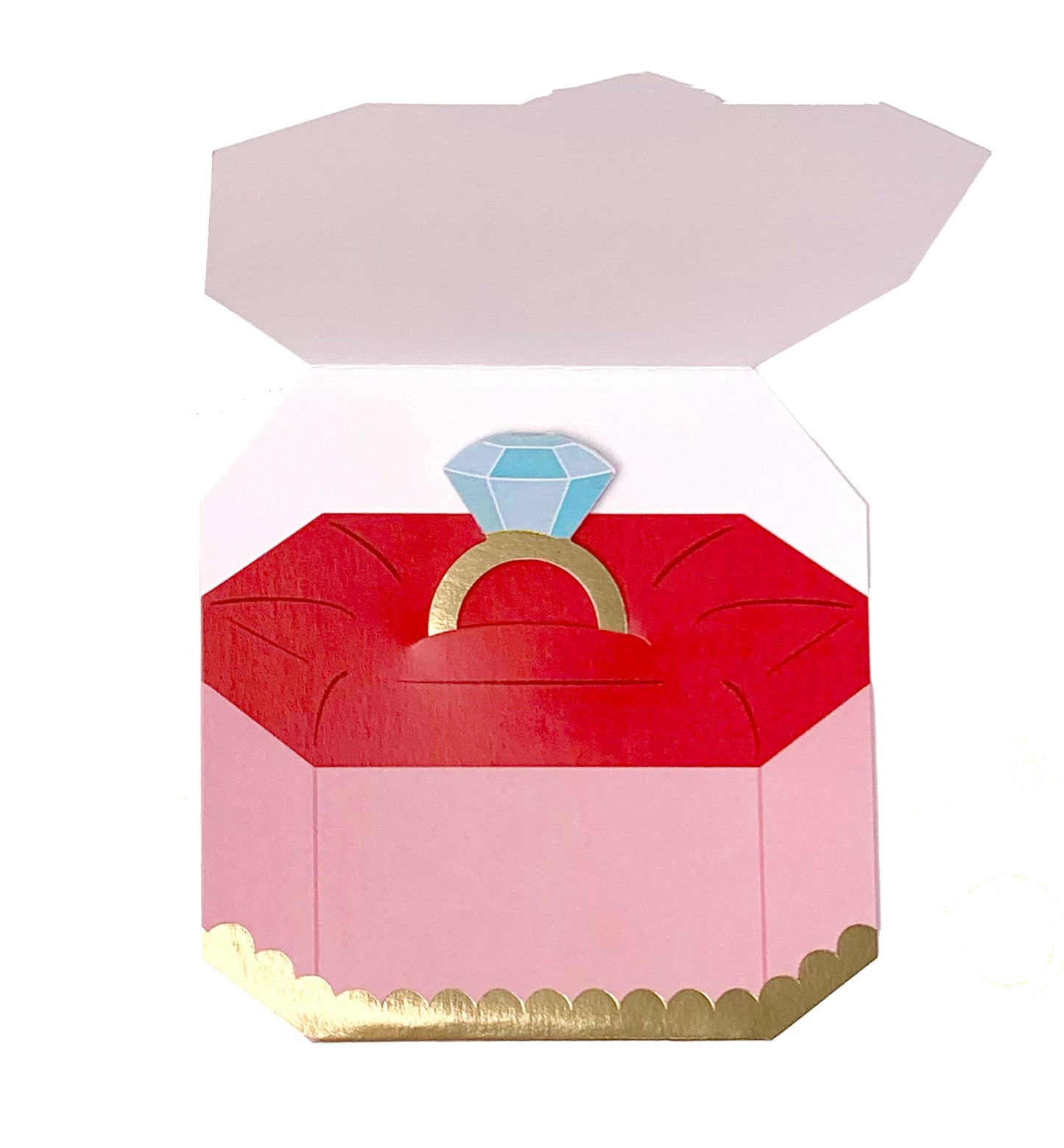 Ring Box Greeting Card