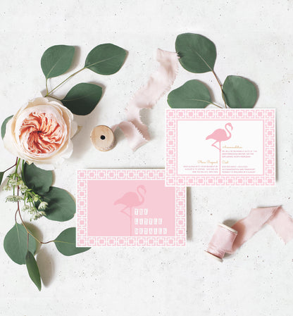 Meet Me In The Desert | Printable Bachelorette Weekend Invitation Suite - Black Bow Studio