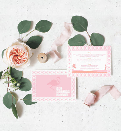 Meet Me In The Desert | Printable Bachelorette Weekend Invitation Suite - Black Bow Studio